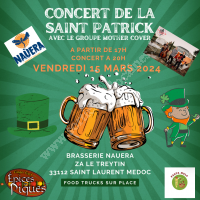 CONCERT DE LA SAINT PATRICk