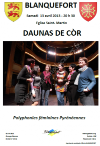 Concert Daunas De Cor