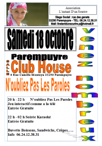 Soirée Karaoké & N'oubliez pas les paroles