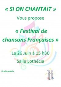 Festival de chansons Françaises