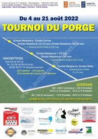 Tournoi de Tennis 2022