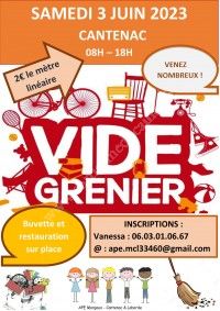 VIDE GRENIER DES 3 ECOLES