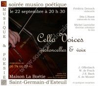 Cello Voices - Violoncelles & Voix