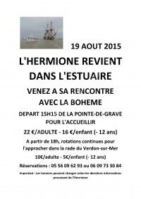 A la Rencontre de l'Hermione