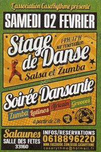 STAGE ET SOIREE SALSA ZUMBA