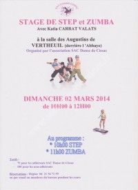 Stage de Step et Zumba