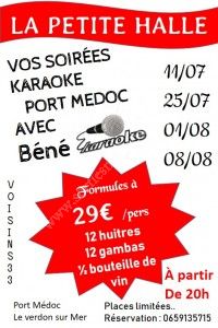 SOIREE KARAOKE