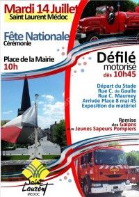 14 Juillet des Pompiers