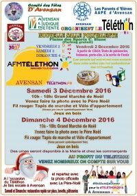 Marché de Noël et Téléthon
