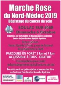 La Marche Rose du Nord Médoc 2019