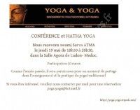 Conférence et HATA YOGA