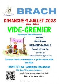 VIDE GRENIER DE L'Ambiance Brachoise