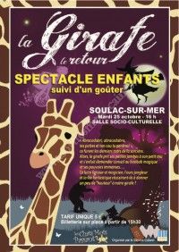 La Girafe, le Retour par la Cie les Chats Mots Passants