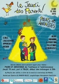 Les Jeudis des Parents : Peurs et Angoisses