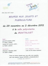 Bourse aux Jouets et Puériculture