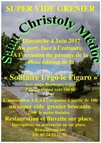 Vide Grenier-Brocante à l'occasion de la Solitaire du Figaro