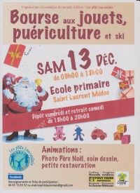 BOURSE AUX JOUETS, MULTIMEDIA, PUERICULTURE ET/OU ARTICLES DE SKI