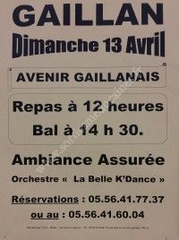 Repas et Après-Midi Dansant