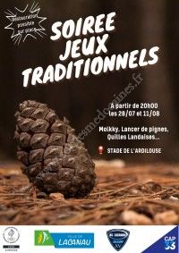 Soirée Jeux Traditionnels CAP 33