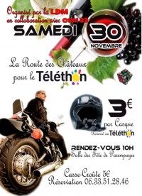 La route des Châteaux pour le Téléthon