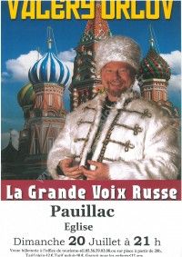 CONCERT DE VALERY ORLOV
