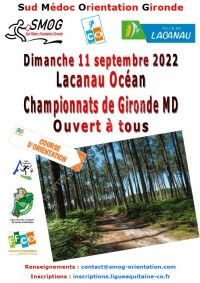 Championnats de Gironde Course d'orientation