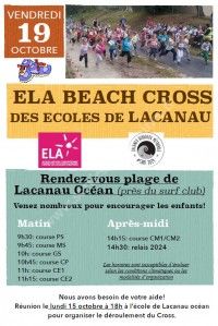 ELA Beach Cross des Ecoles de Lacanau