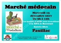 Marché Pédagogique pour La Valorisation des Produits Medocains 2017