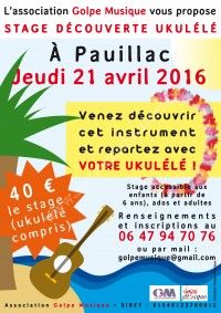 Stage découverte ukulélé