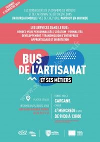 Tournée du Bus de l'Artisanat