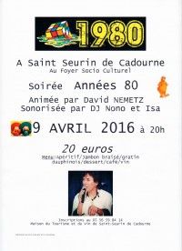 Soirée Années 80