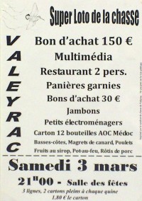 Super loto de la chasse