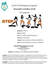 Stage de Step