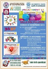 Téléthon 2015 et Marché de Noël