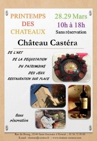 Printemps des Châteaux au Château Castéra