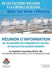 Alerte Nucléaire - Réunion d'information