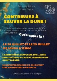 Contribuez à Sauver la Dune