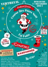 Course des Pères Noël en folie 2017