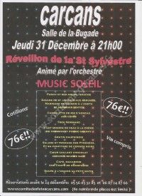 Réveillon de la Saint-Sylvestre 2015