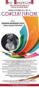 Concert Lyrique avec Adriana Bignagni Lesca