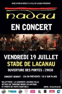 Nadau en concert