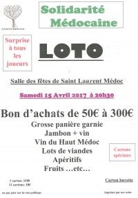 Loto solidarité médocaine