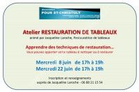 Atelier Restauration de Tableaux