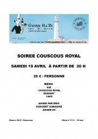 Soirée Couscous Royal