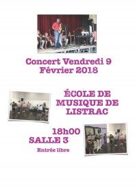 Concert Ecole de Musique