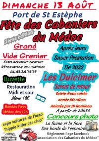 fetes de Cabaniers du Medoc 2023