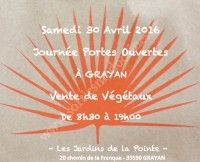 Journée Portes Ouvertes Les Jardins de la Pointe