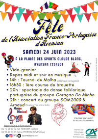 Fête de l association-Franco-Portugaise d Avensan