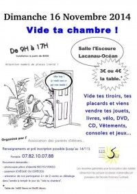 Vide ta Chambre