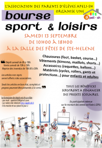 Bourse Sport et Loisirs